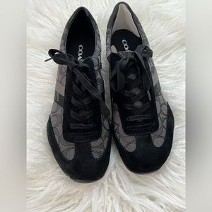 Women’s Kelson Coach Suede Black Smoke Shoes
